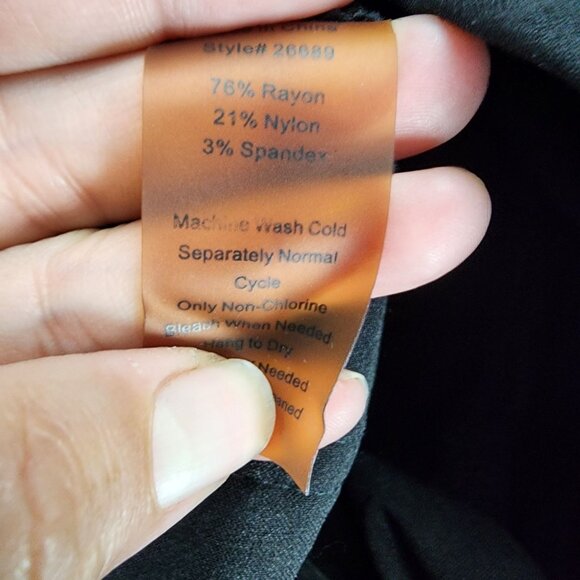 Soft Surroundings Shorts Womens XS Black Stretch Mid Rise *GUC* - Picture 10 of 11